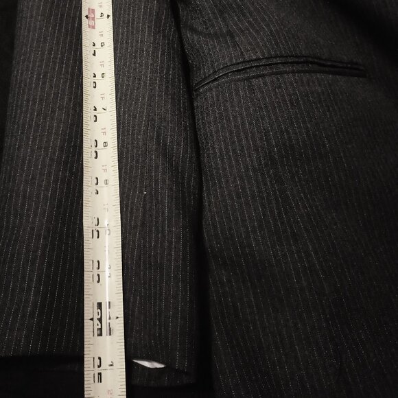 Michael Kors Men 2 Piece Gray Pinstripe Suit - Picture 15 of 16